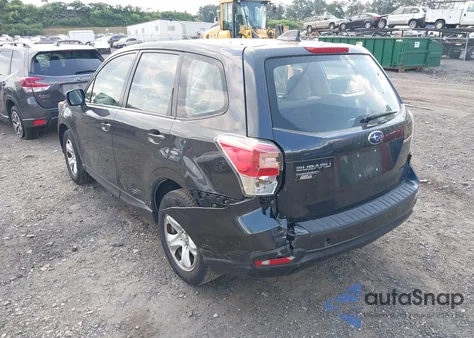 2018 Subaru Forester 2.5I from USA, damaged, VIN JF2SJAAC5JH436500